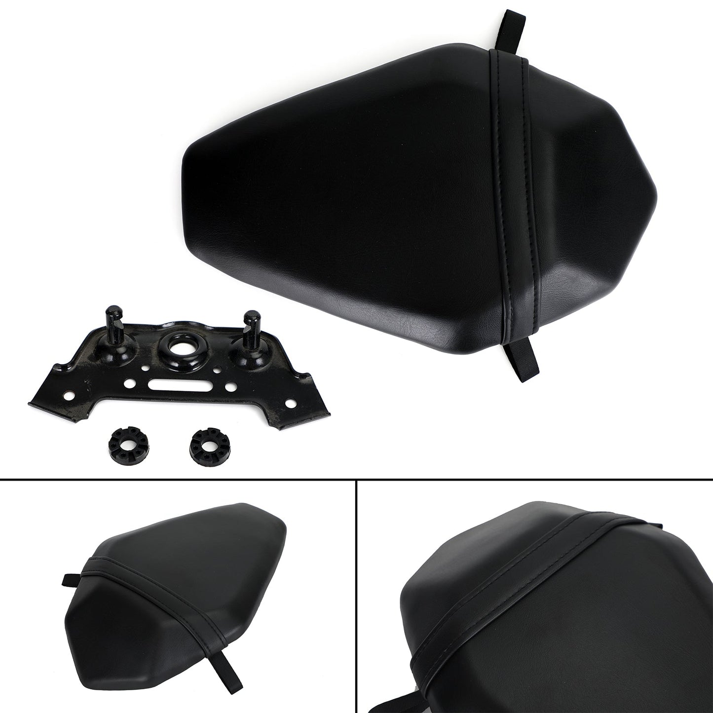 Rear Passenger Seat Black Cushion Fit For Kawasaki Zx-10R Zx 10R 2016-2020