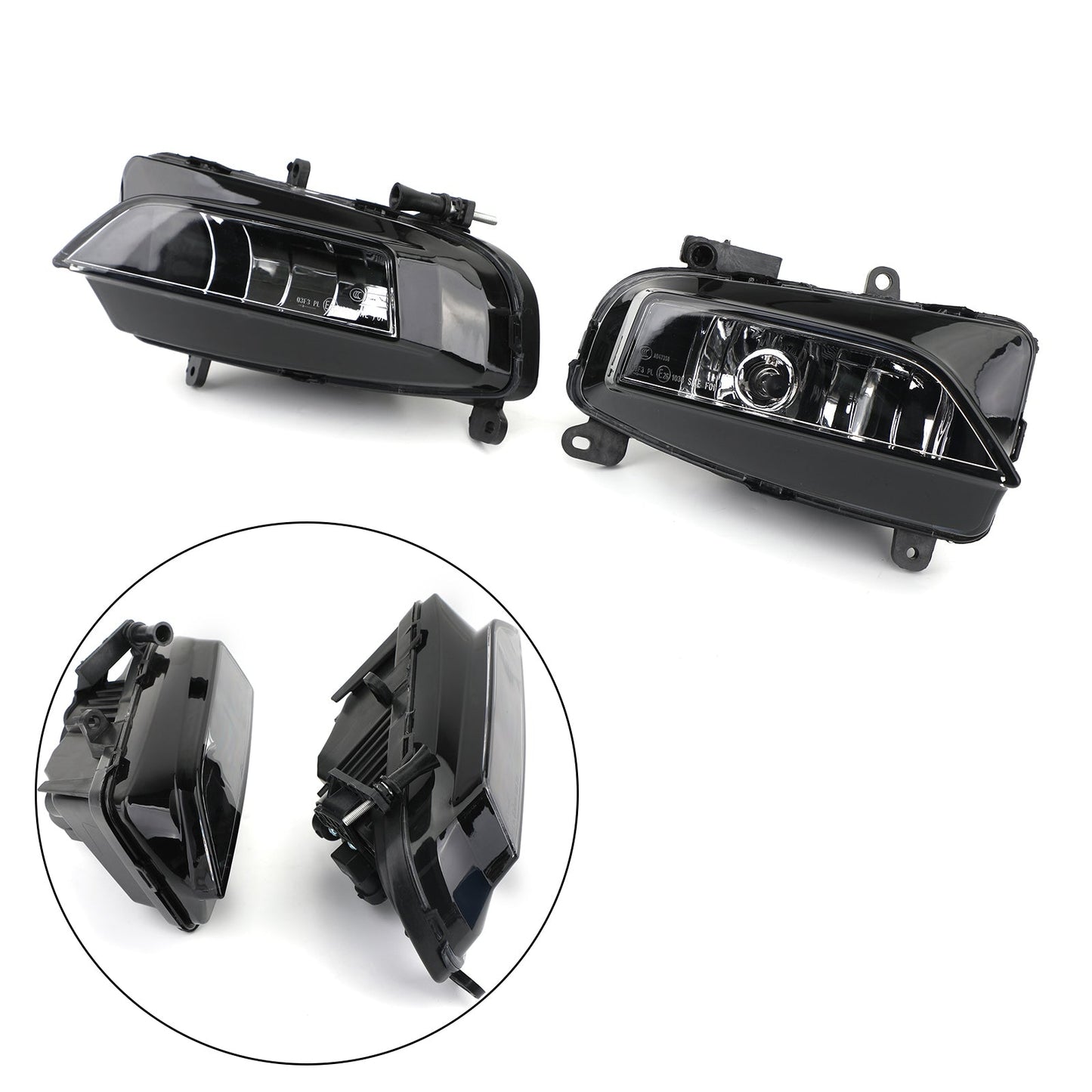 2013-2015 AUDI S4 A4 S-Line B8.5 Pair Front Bumper Halogen Fog Light Lamp 8K0941699C 8K0941700C