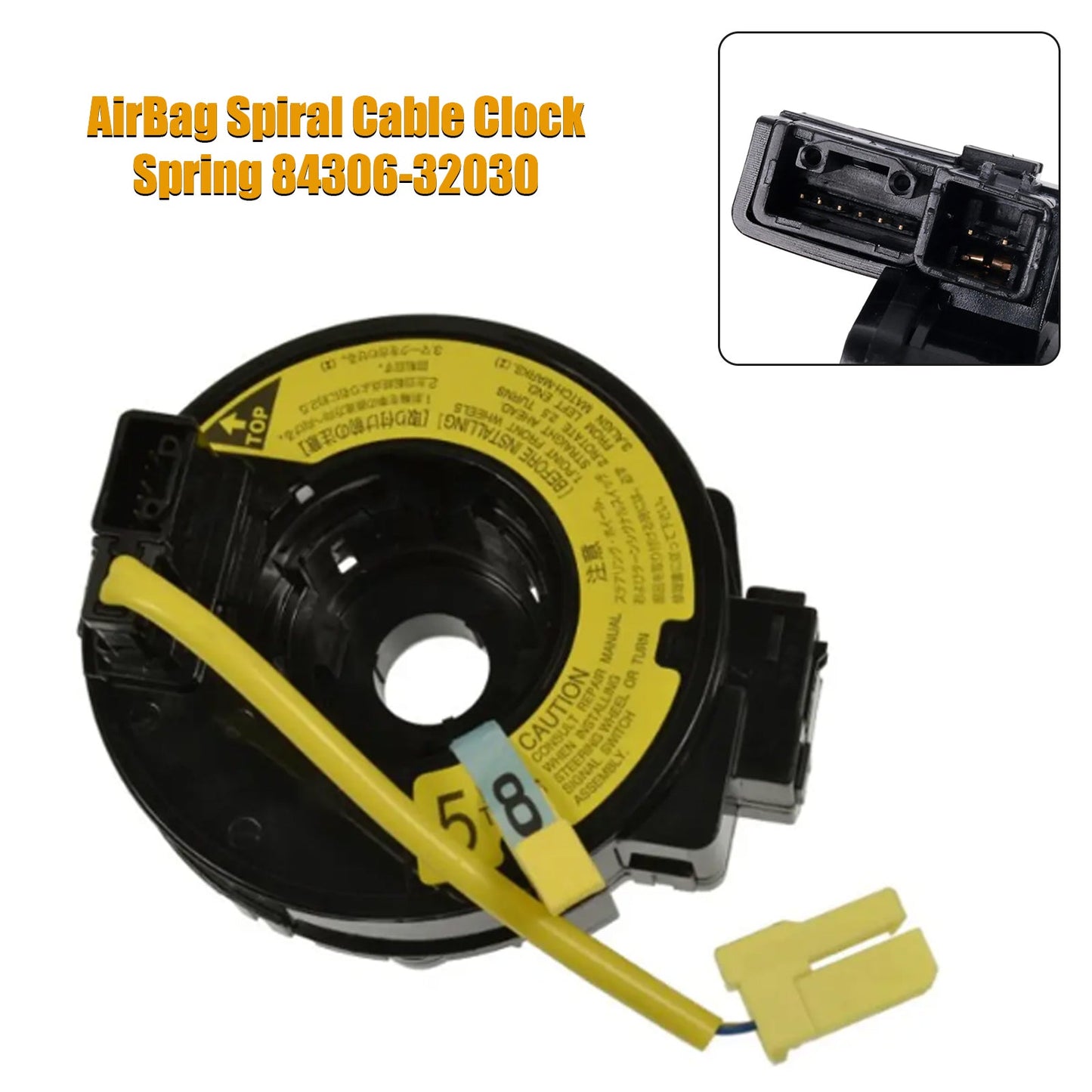 2001-2003 Toyota RAV4 8430632030 AirBag Spiral Cable Clock Spring 8430651030