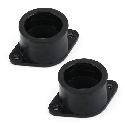 2 Manifold Carb Holder Insulator Intake Boot Fit for Kawasaki KZ400 1974-1978