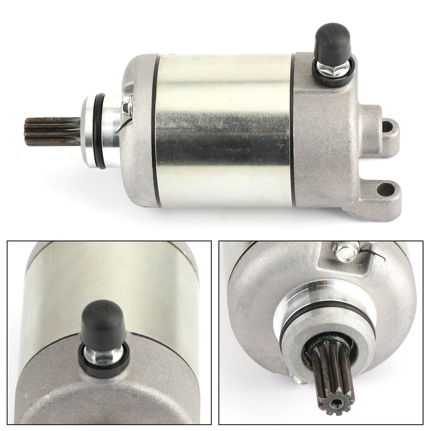 Honda Starter Motor 31200-MEE-D00 Fit For Honda CBR600 CBR600RR Fireblade 2003-2006 Silver Champoo