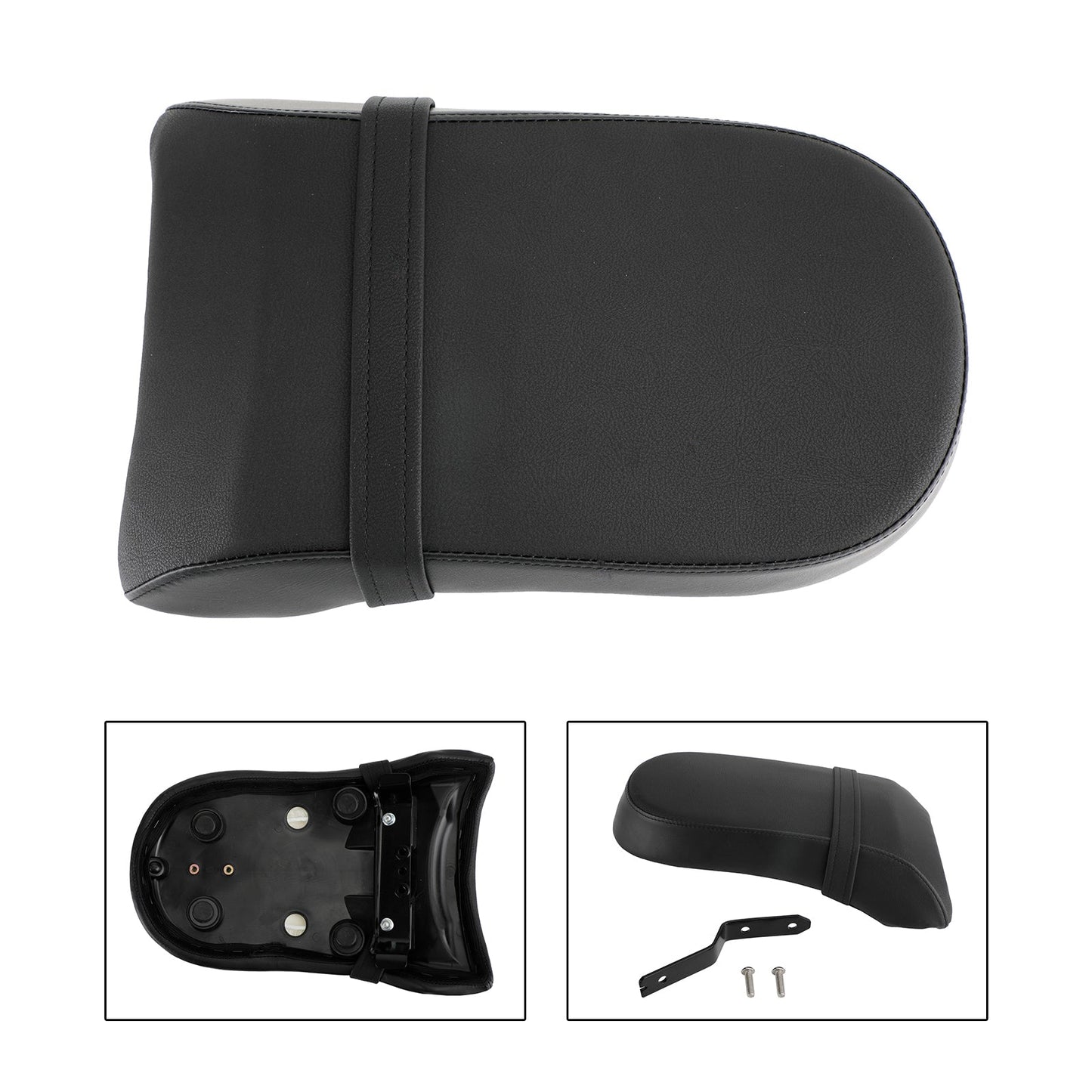 Rear Passenger Seat Pillion Saddle Flat Black For BMW R18 2021-2022 Classic