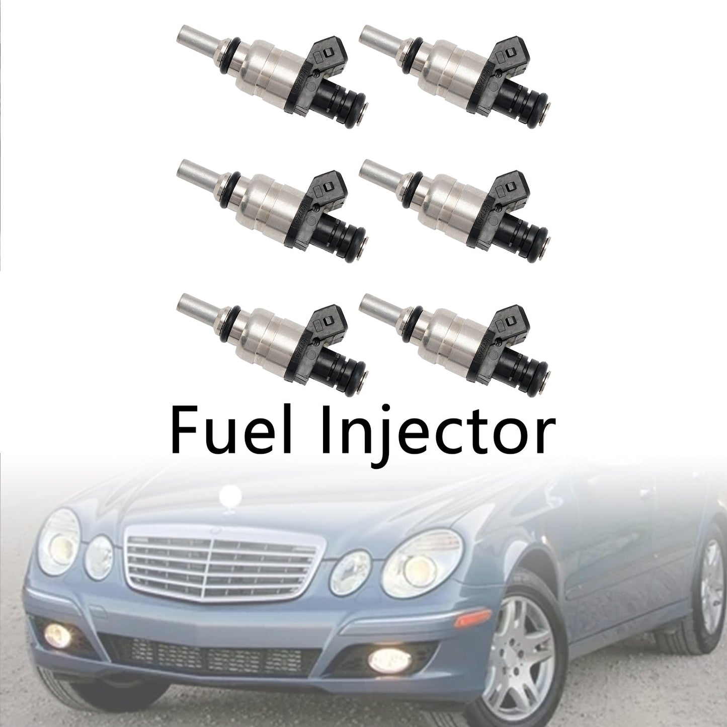 2000 BMW 323Ci 2.5L 6Pcs Fuel Injector 13537546244 1427240 7546244