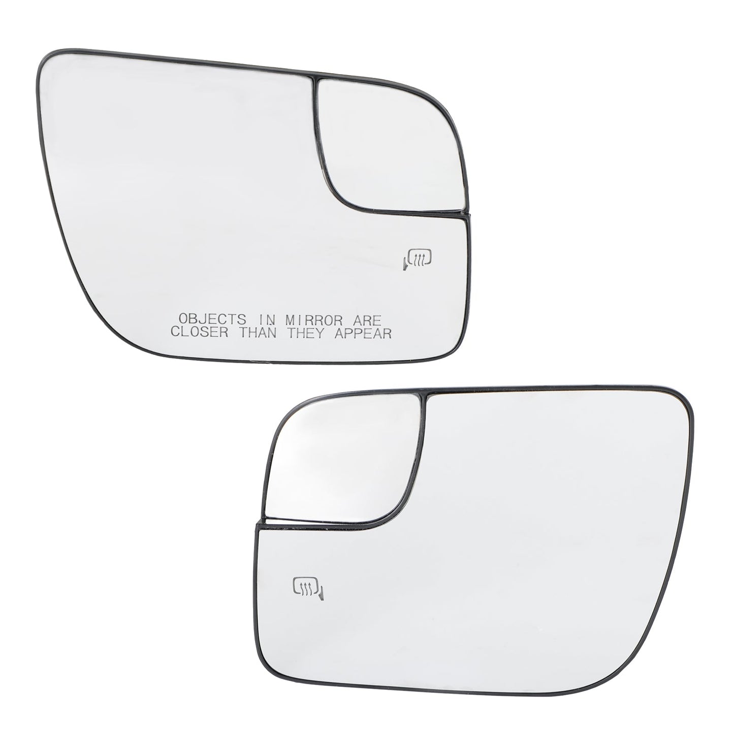 2011-2018 Ford Explorer 2x Mirror Glass Heated Convex Spotter BB5Z17K707M BB5Z17K707B