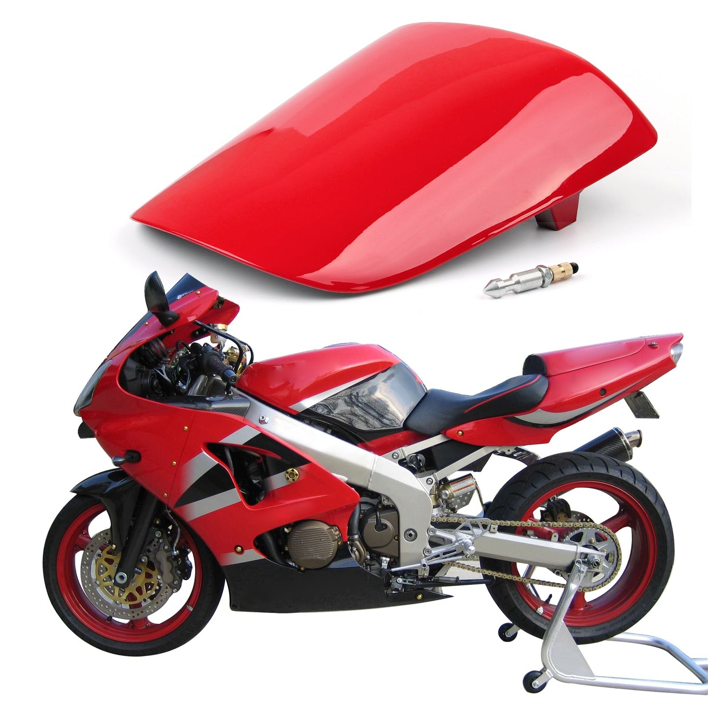 Rear Seat Cover Cowl For Kawasaki ZX6R 2000-2002