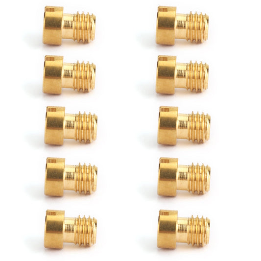 10set Round Head Main Jet 5mm 82-105 For GY6 Motorcycle Scooter Carburetor PZ19