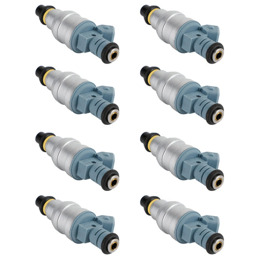 1989-1991 Ford E-250 E-350 Econoline Club Wagon 7.5L V8 8PCS Fuel Injectors 0280150759 Champoo