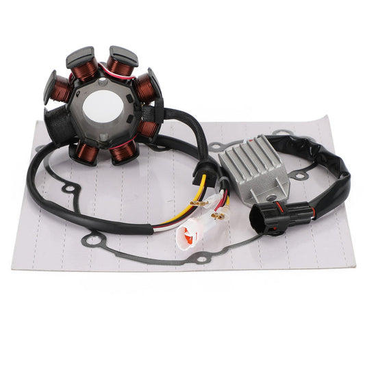 Magneto Coil Stator + Voltage Regulator + Gasket Assy For 250 300 XC XC-W EXC 2017-2021 Champoo