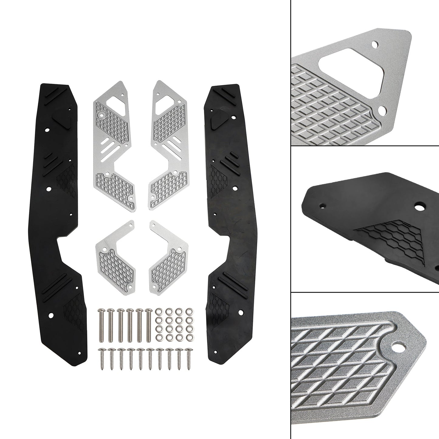 Footrest Foot Pegs Pedal Footboard Plate Guard fit for HONDA ADV160 2022-2023