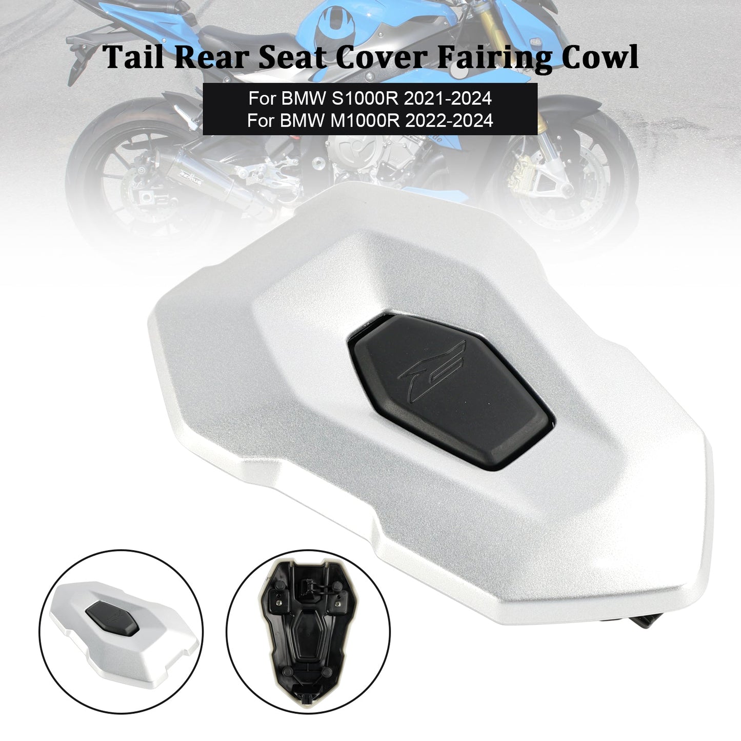 BMW 21-24 S1000R & 22-24 M1000R Tail Rear Seat Cover Fairing Cowl