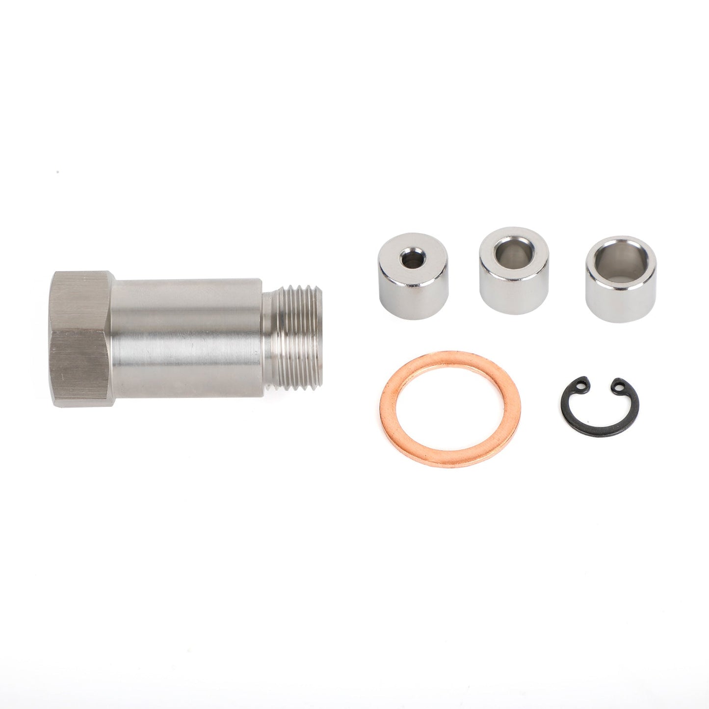 45MM M18X1.5 O2 Spacers Adapter Kit Universal Exhaust Oxygen Extender Spacer W/Gasket