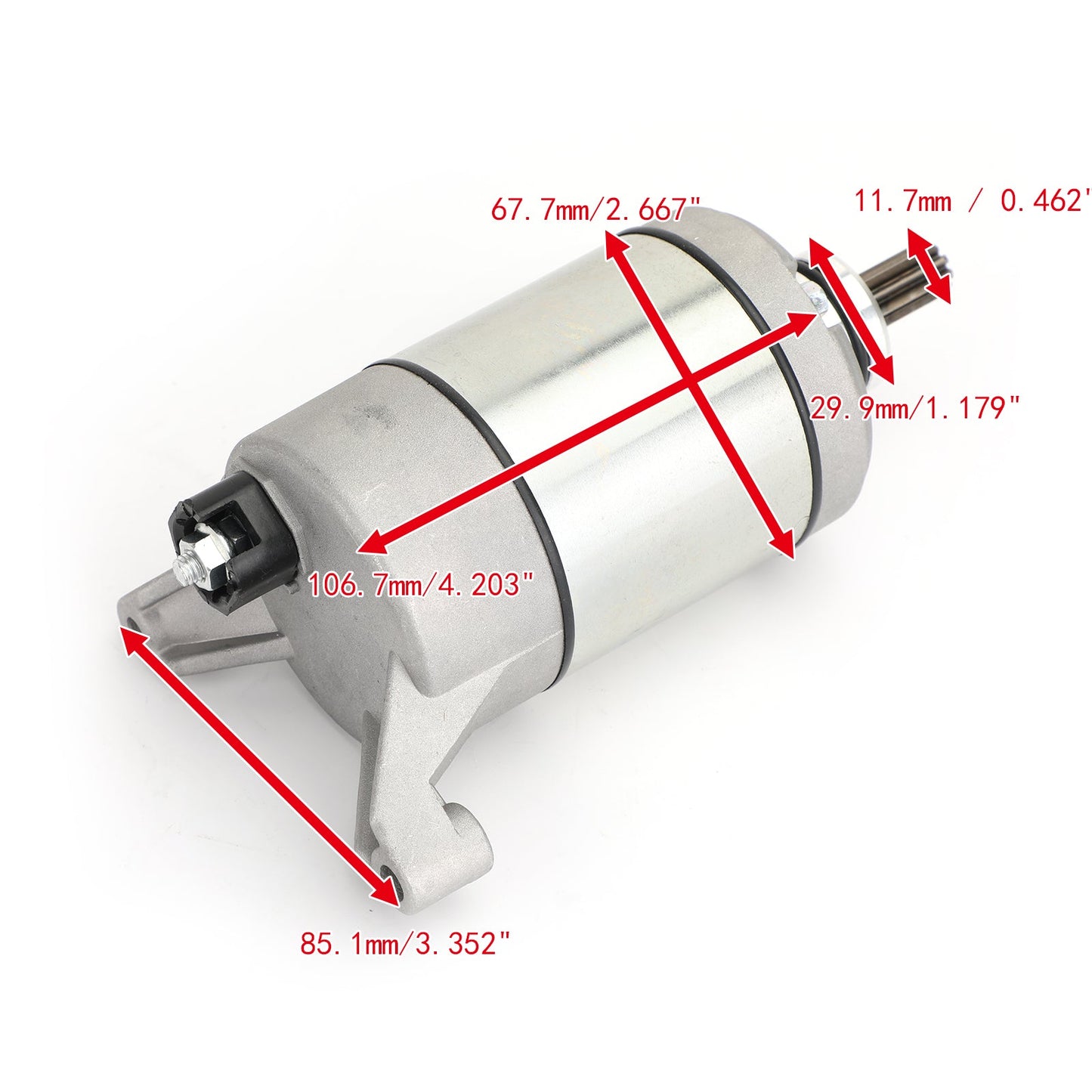 New Starter 9-Spline For Yamaha XVS1300 XVS950 V-Star Stryker 10-17 5S7-81890-00 Champoo