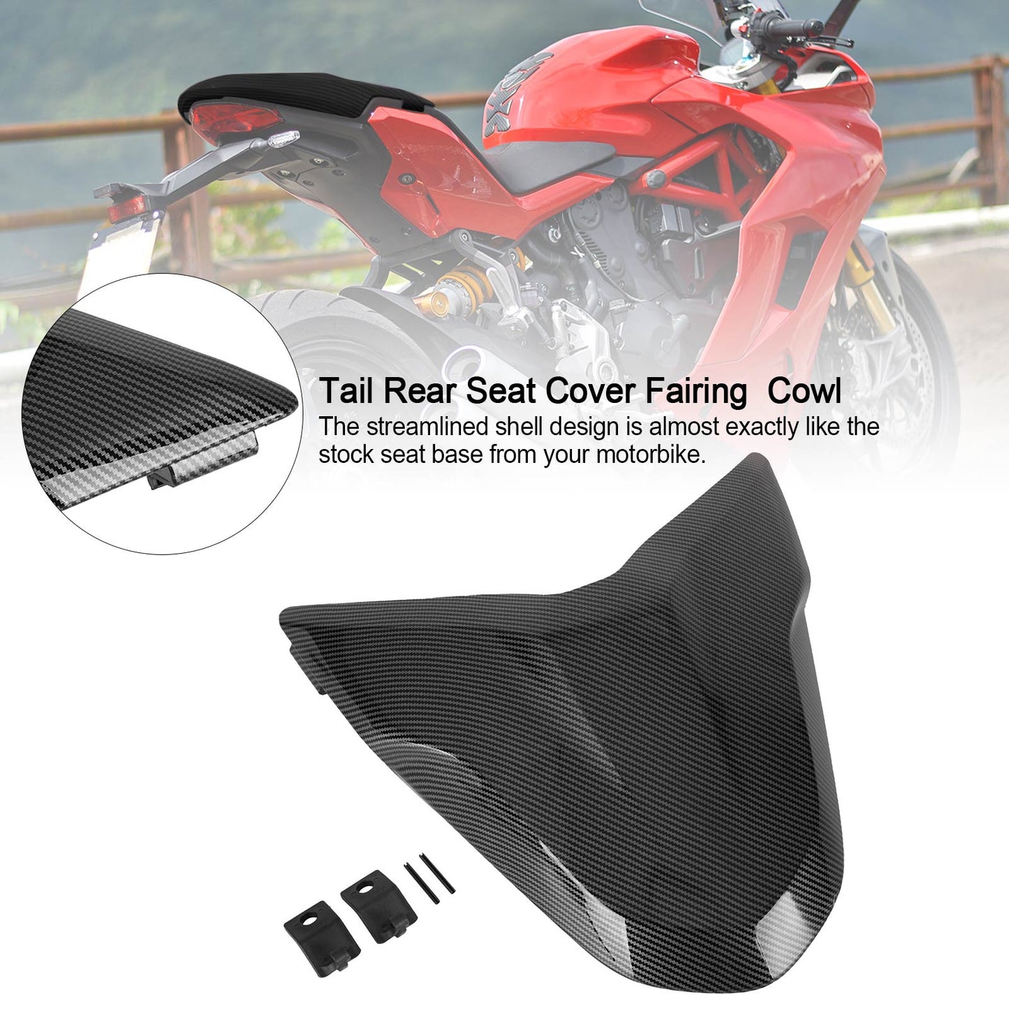 Tail Rear Seat Cover Fairing Cowl For Ducati Supersport 939 950 All Year