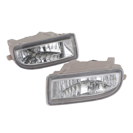 1998-2007 Toyota Land Cruiser Pair Front Bumper Fog Light Driving Lamp