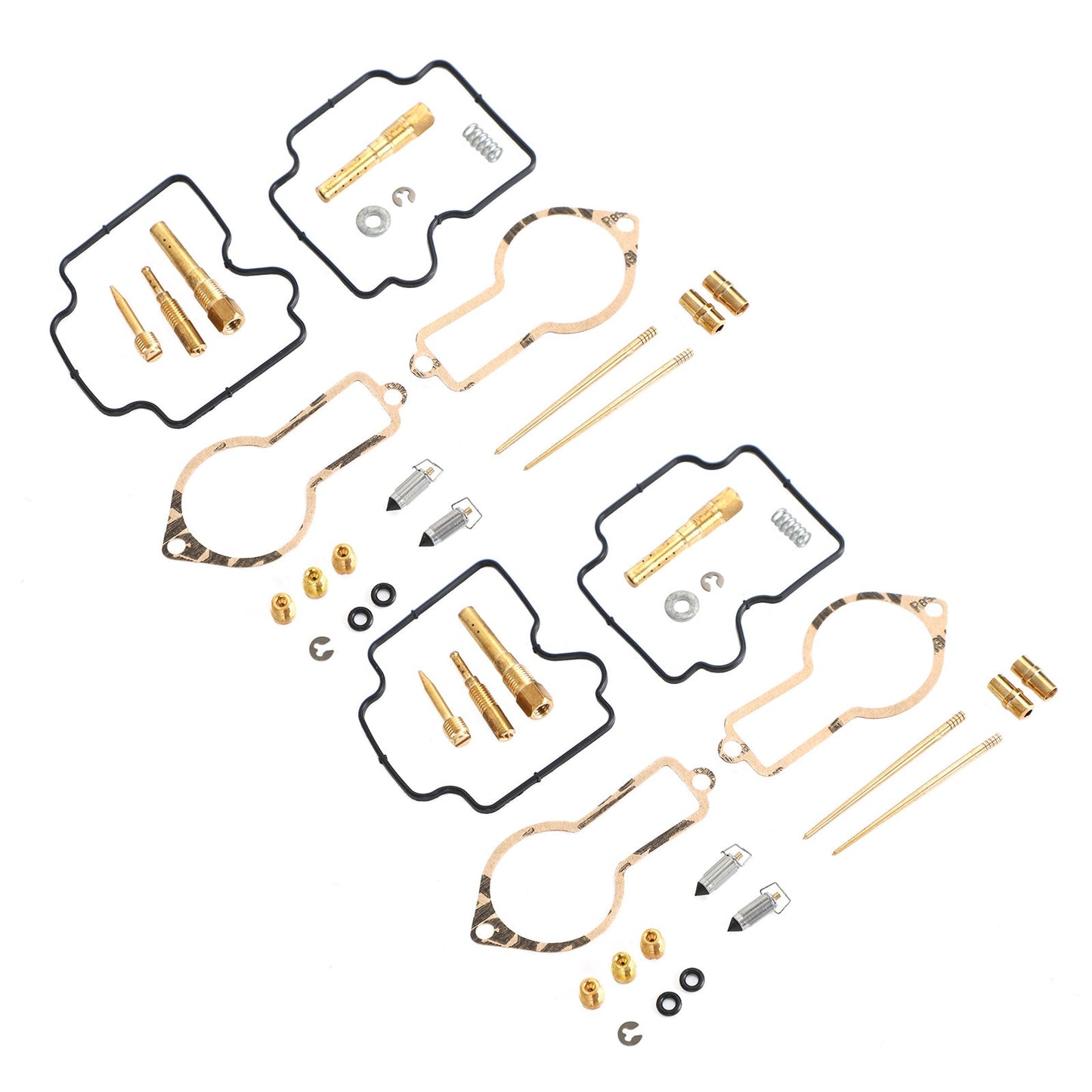 2PC Right & Left Side Carburetor Carb Repair Kit fit for Honda XL600R 1983-1987
