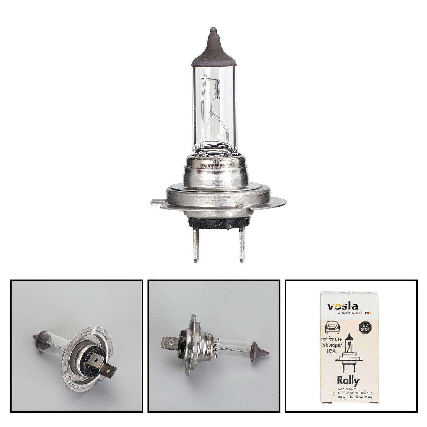 UniversL Vosla H7 Bulb 12V 80W Light Auxiliary Lamp 28358 PX26d