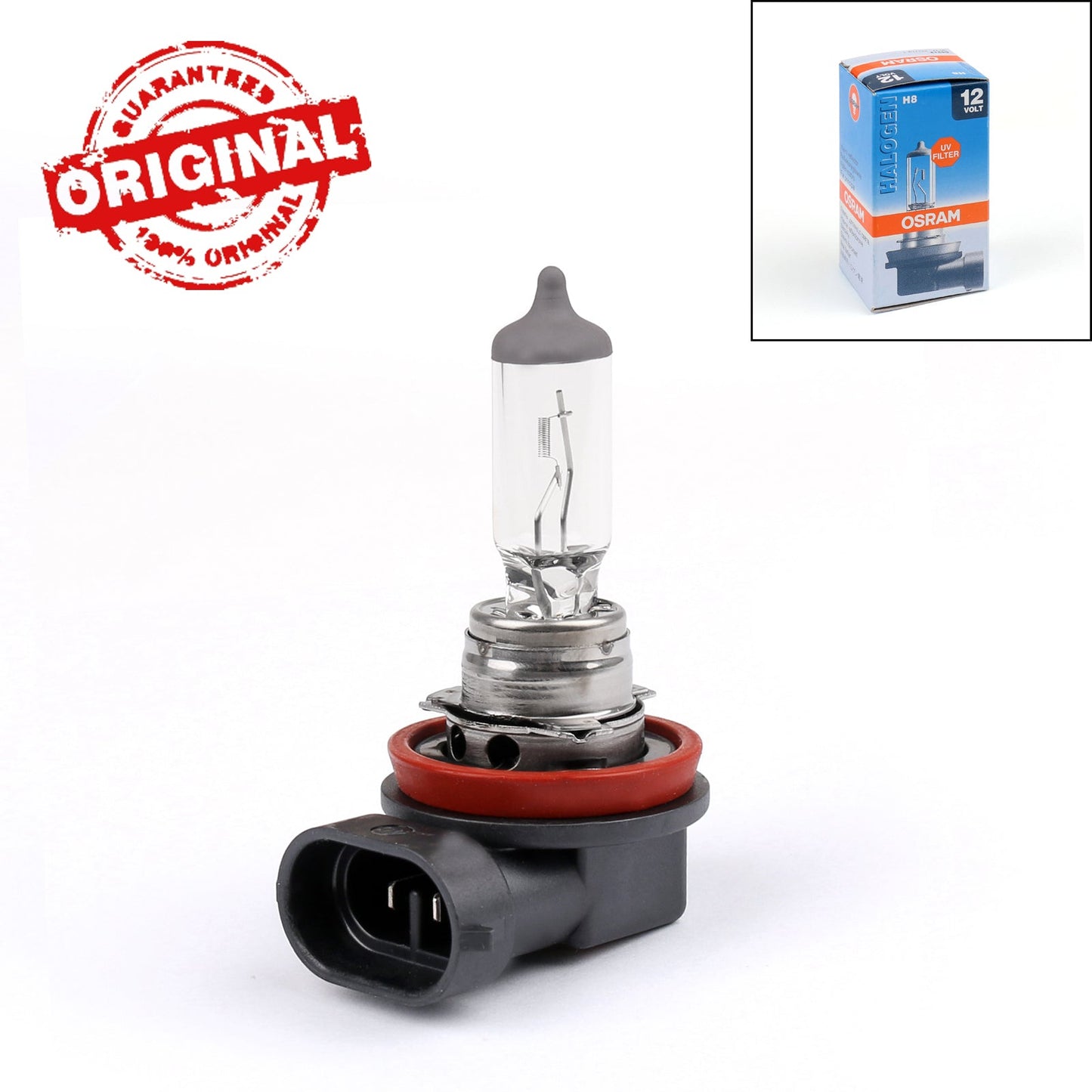 1Pc For OSRAM H8 12V 35W 3200K Halogen Original Headlight Lamp Bulb Made In Germany