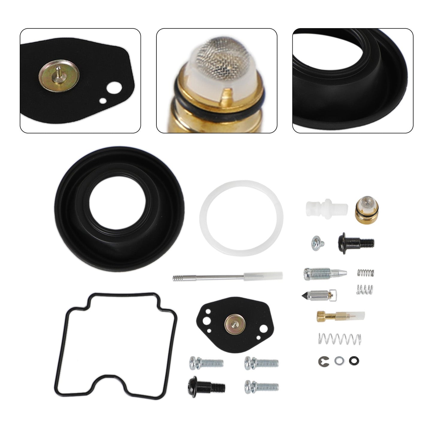 Carburetor Rebuild Repair Kit fit for Suzuki DRZ400 DRZ400E DRZ400S DRZ400SM