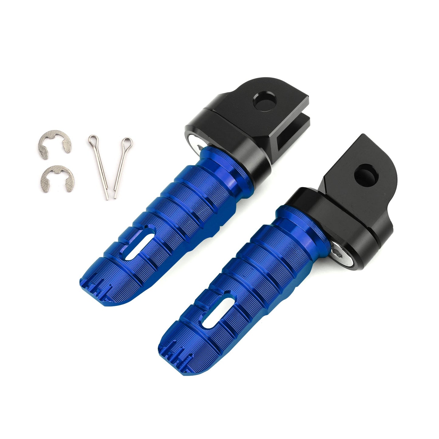 Front Footrests Foot Peg for HONDA CB125R CBR250RR CBR1000RR CB600F CB1100/RS/SX Blue