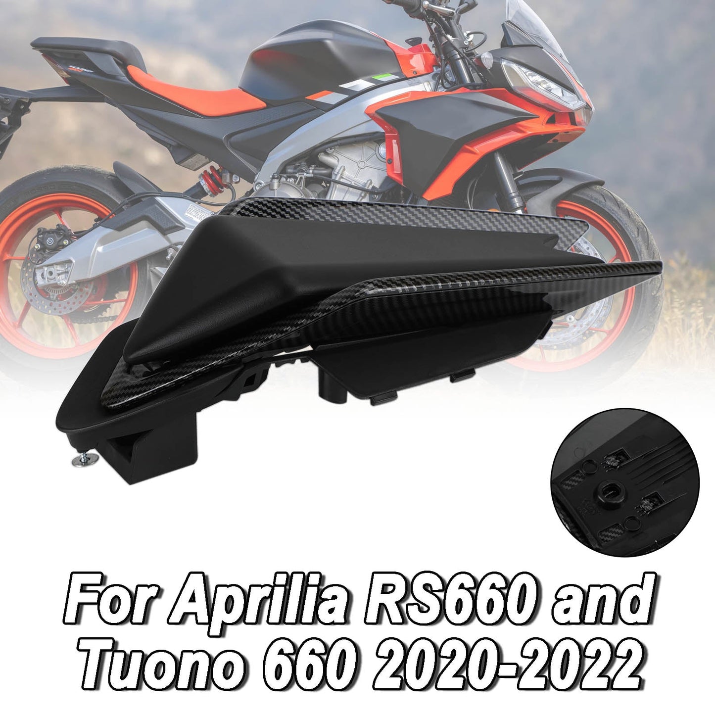 Rear Cowl Tail FAIRING Cover For Aprilia RS660 RSV4 Tuono 660 2020-2022