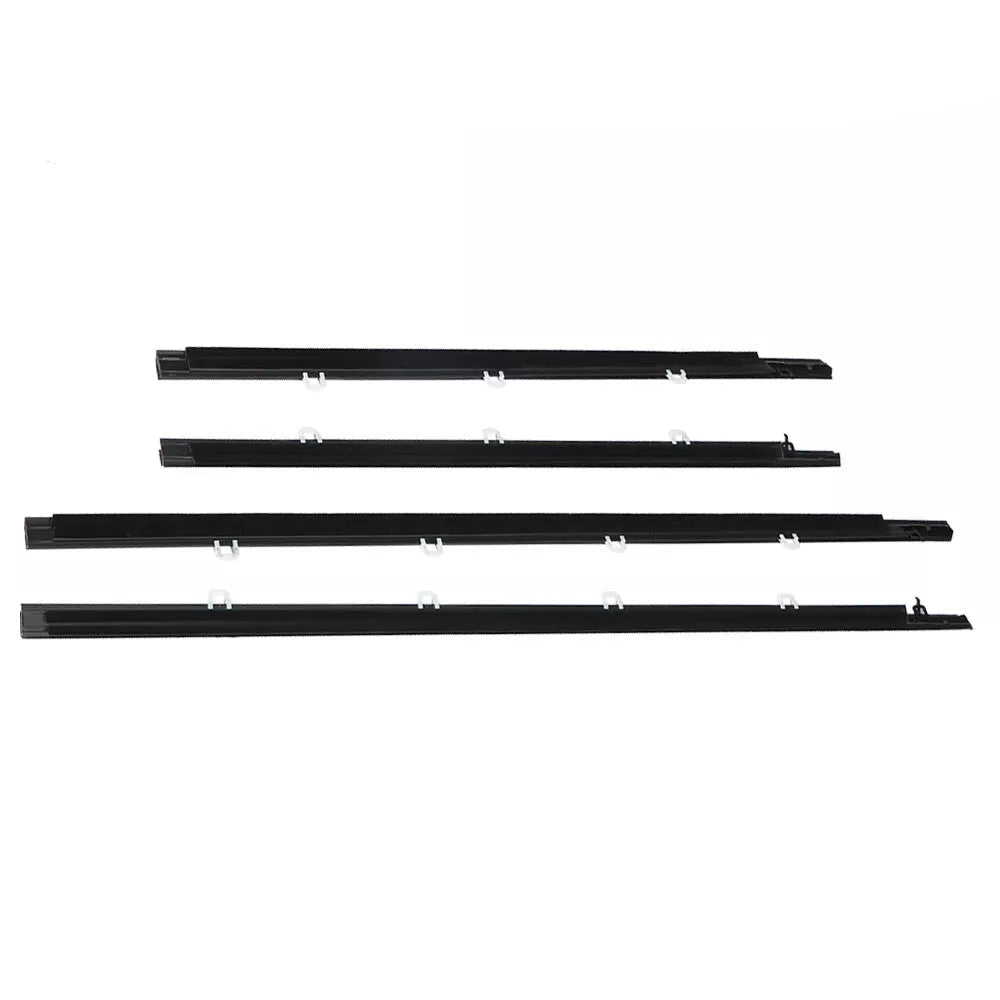 2009-2014 Acura TSX 72410-TL0-003 4PCS Car Outside Window Weatherstrip Seal Belt Moulding