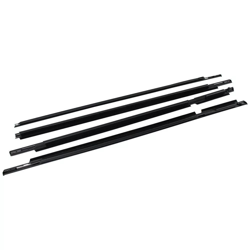 2003-2009 Toyota Land Cruiser Prado 120 Series 4PCS 75722-60080 Weatherstrip Window Belt Moulding Trim