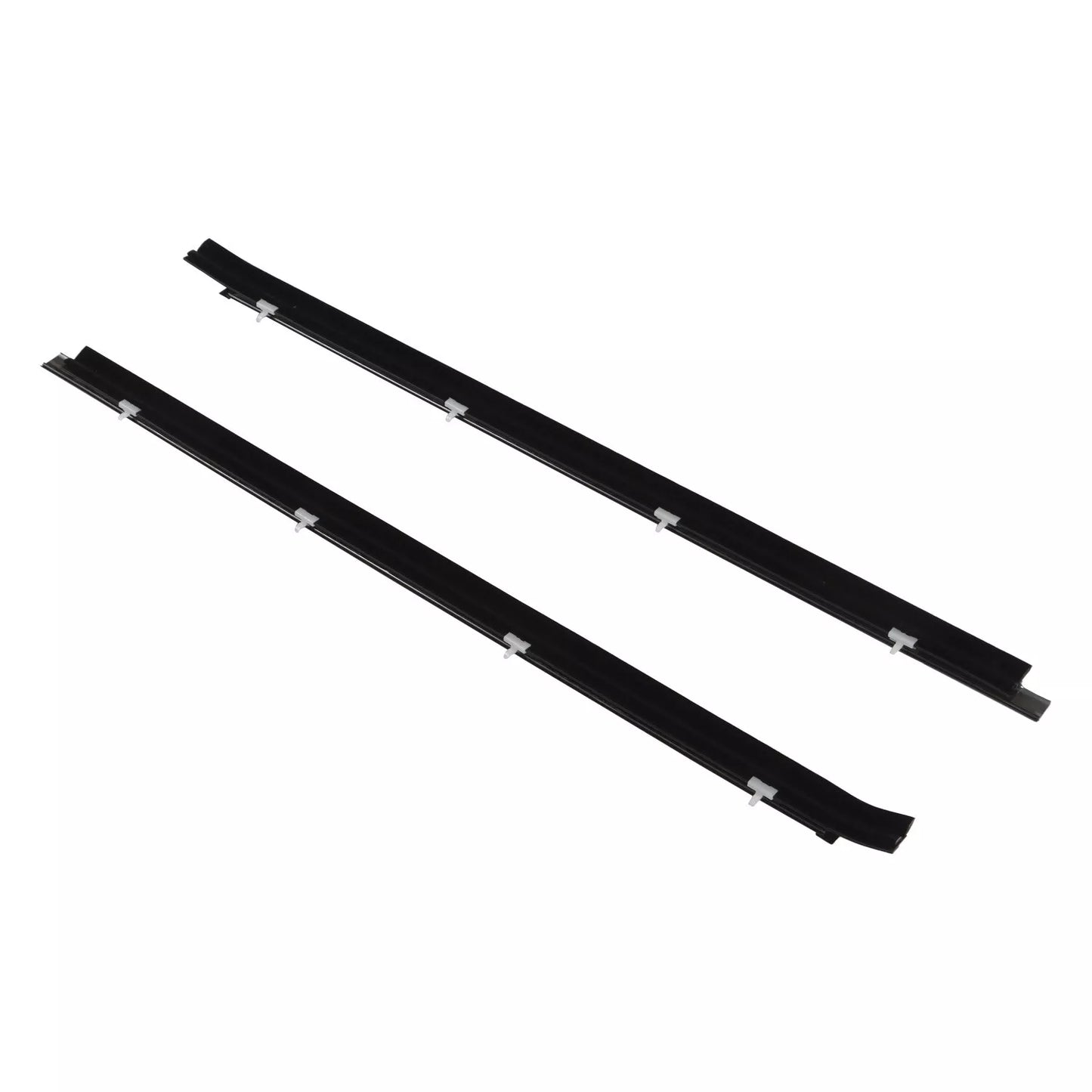 1995-2004 Tacoma Toyota 2pcs WP685VZ Front Door Window Belt Weatherstrip Moulding Trim Seal